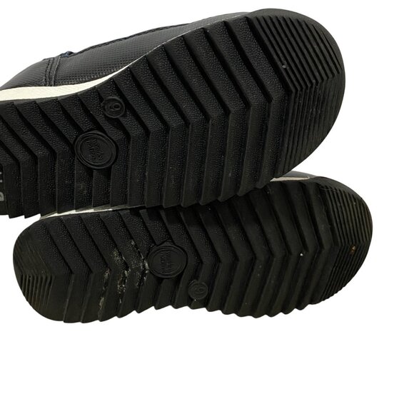 Toddler Winter Snow Boots Blue Black Zip Closure NonSlip Rubber Sole Insulated - Picture 5 of 6